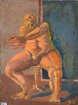 BACON Francis (1909 - 1992), B.C. (XXème - XXIème). Suiveur de. 