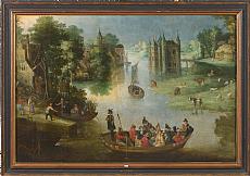 VINCKBOONS David (1576 - 1632). Attribué à. 
