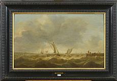 VAN GOYEN Jan (1596 - 1656). Attribué à. 