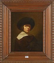 REMBRANDT (1606 - 1669). Suiveur de. 