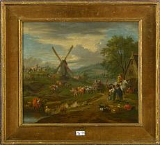 BREUGHEL Jan le Jeune (1601 - 1678), DE MOMPER Joos II (1564 - 1635). Attribué à. 