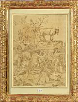 POUSSIN Nicolas (1594 - 1665). Entourage de. 