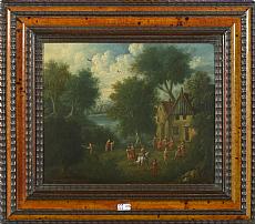 SCHOEVAERDTS Mathys (1665 - 1702). Entourage de. 