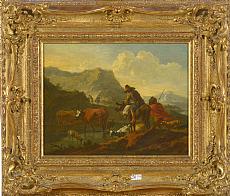 BERCHEM Nicolas (1620 - 1683). Attribué à. 