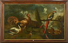 DE HONDECOETER Melchior (1636 - 1695). Atelier de. 