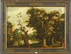 VAN CONINXLOO Gillis (1544 - 1607). Entourage de. 