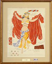 BAKST Léon (1866 - 1924) Atelier de 
