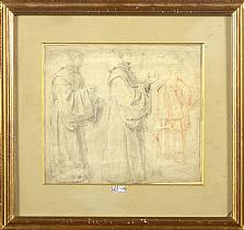 VAN DIEPENBEECK Abraham (1596 - 1675). Attribué à. 