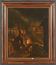 VAN HEIL Daniel (1604 - 1662). Entourage de. 