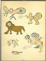 de SAINT-PHALLE  Niki (1930 - 2002) 